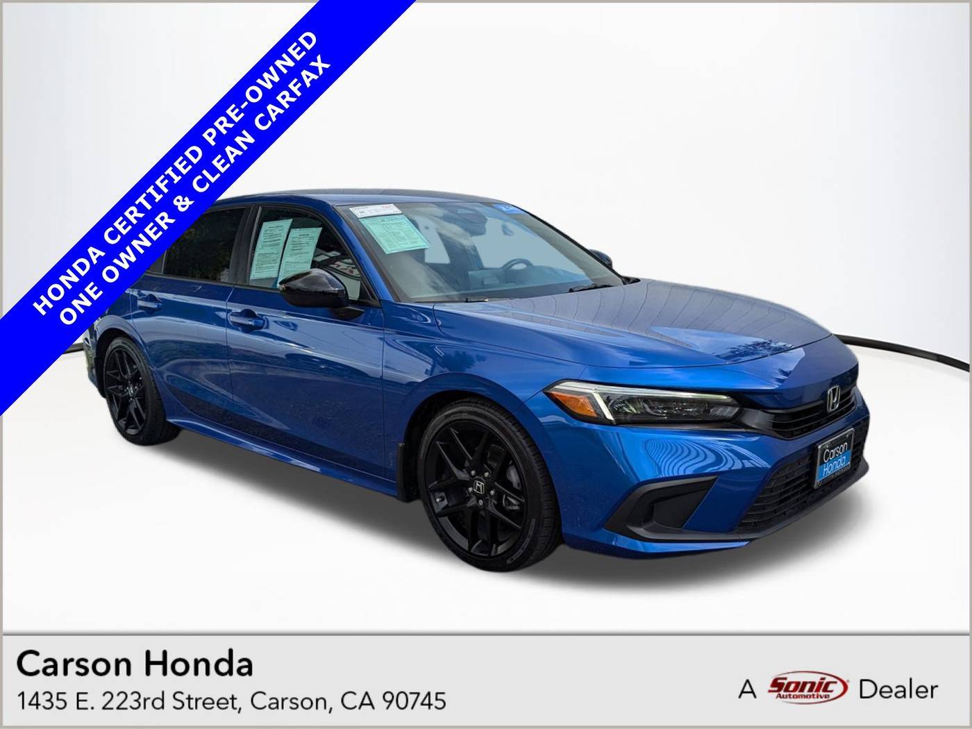 2023 Honda Civic Sport — Sedan — 18,018 mi — Carson, CA