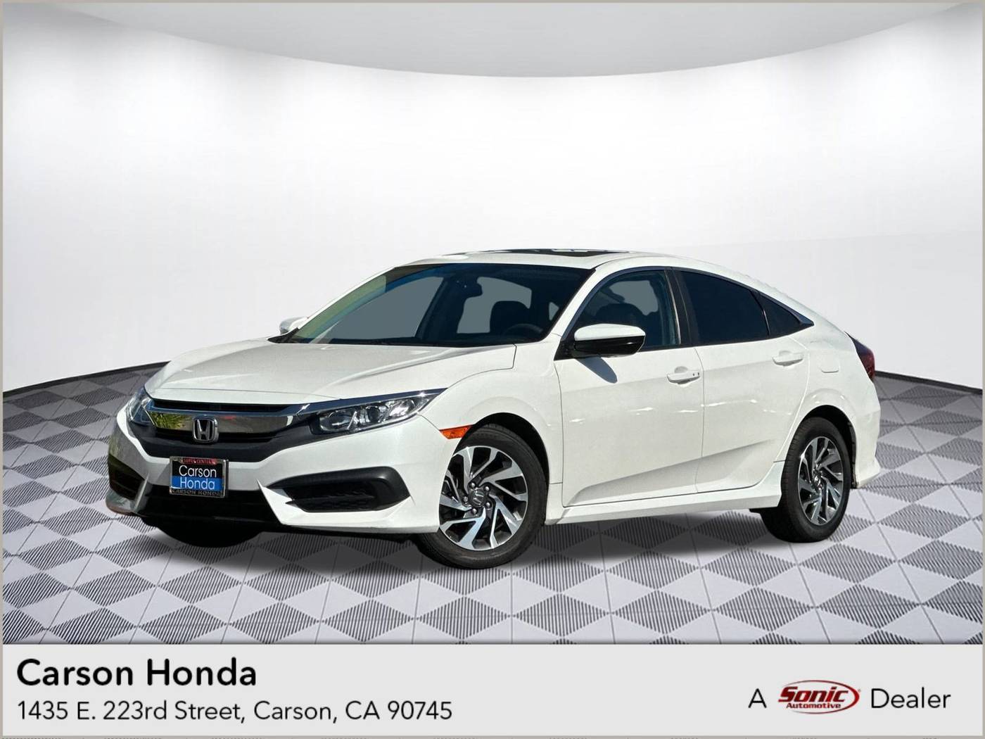2017 Honda Civic EX — Sedan — 35,518 mi — Carson, CA