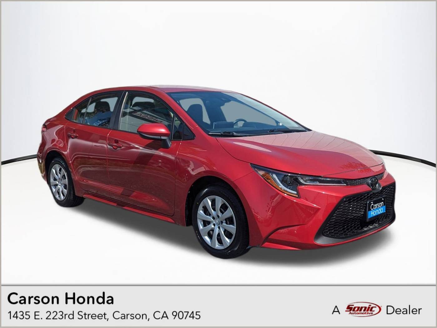 2021 Toyota Corolla LE — Sedan — 18,309 mi — Carson, CA