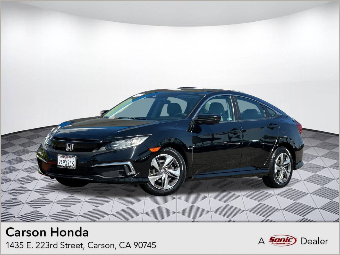 2019 Honda Civic LX — Sedan — 56,387 mi — Carson, CA
