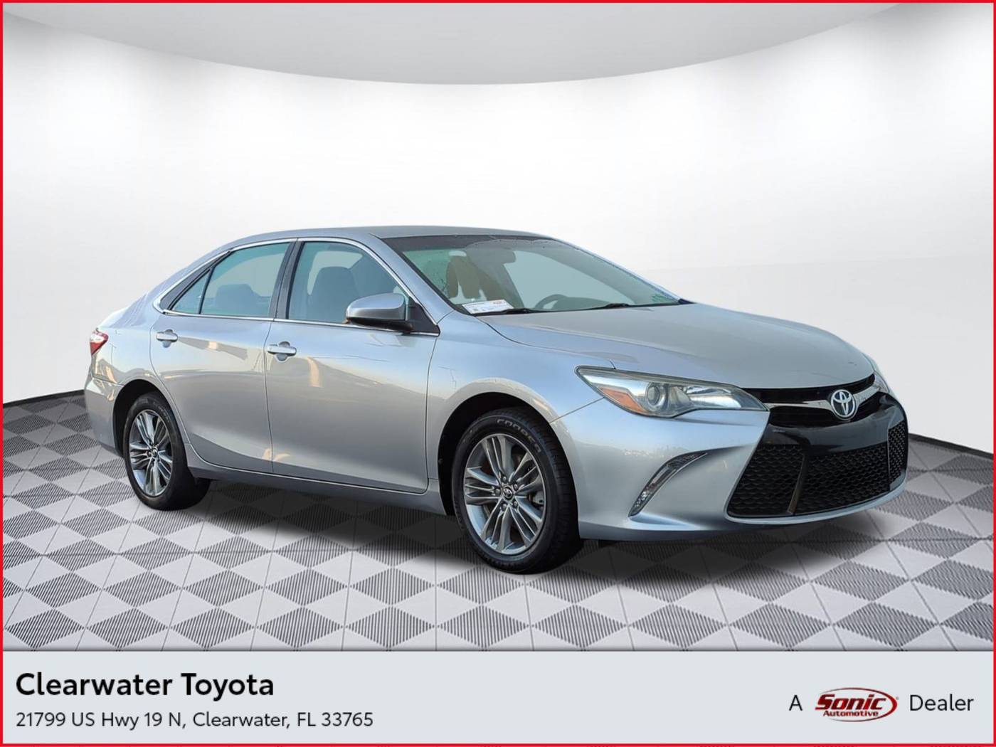 2015 Toyota Camry SE — Sedan — 132,625 mi — Clearwater, FL
