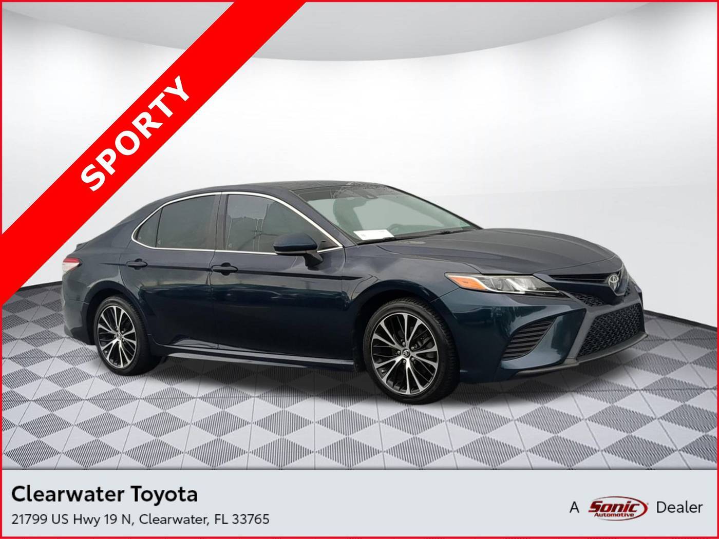 2019 Toyota Camry SE — Sedan — 49,827 mi — Clearwater, FL