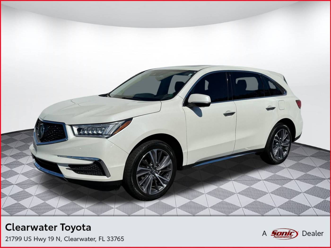 2019 Acura MDX Technology with Entertainment Package — SUV — 84,397 mi — Clearwater, FL