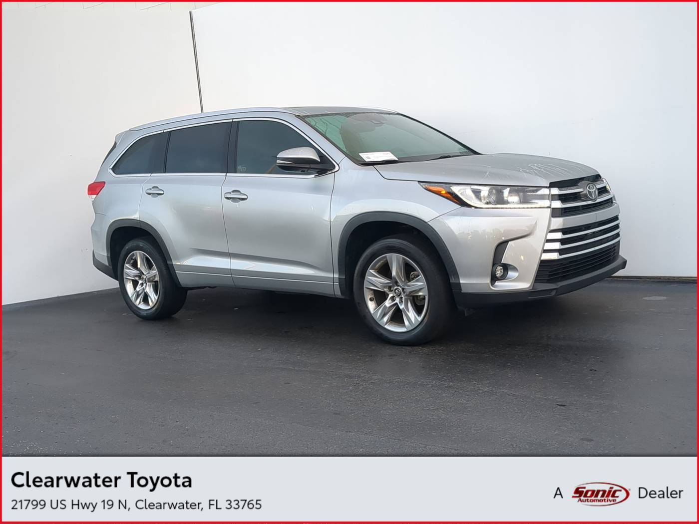 2019 Toyota Highlander Limited — SUV — 45,921 mi — Clearwater, FL