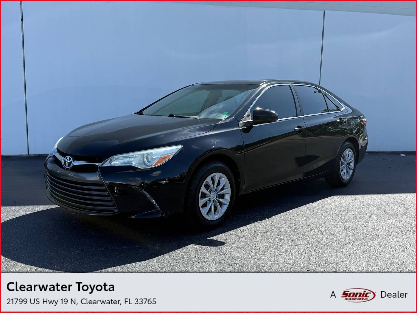 2017 Toyota Camry LE — Sedan — 100,747 mi — Clearwater, FL