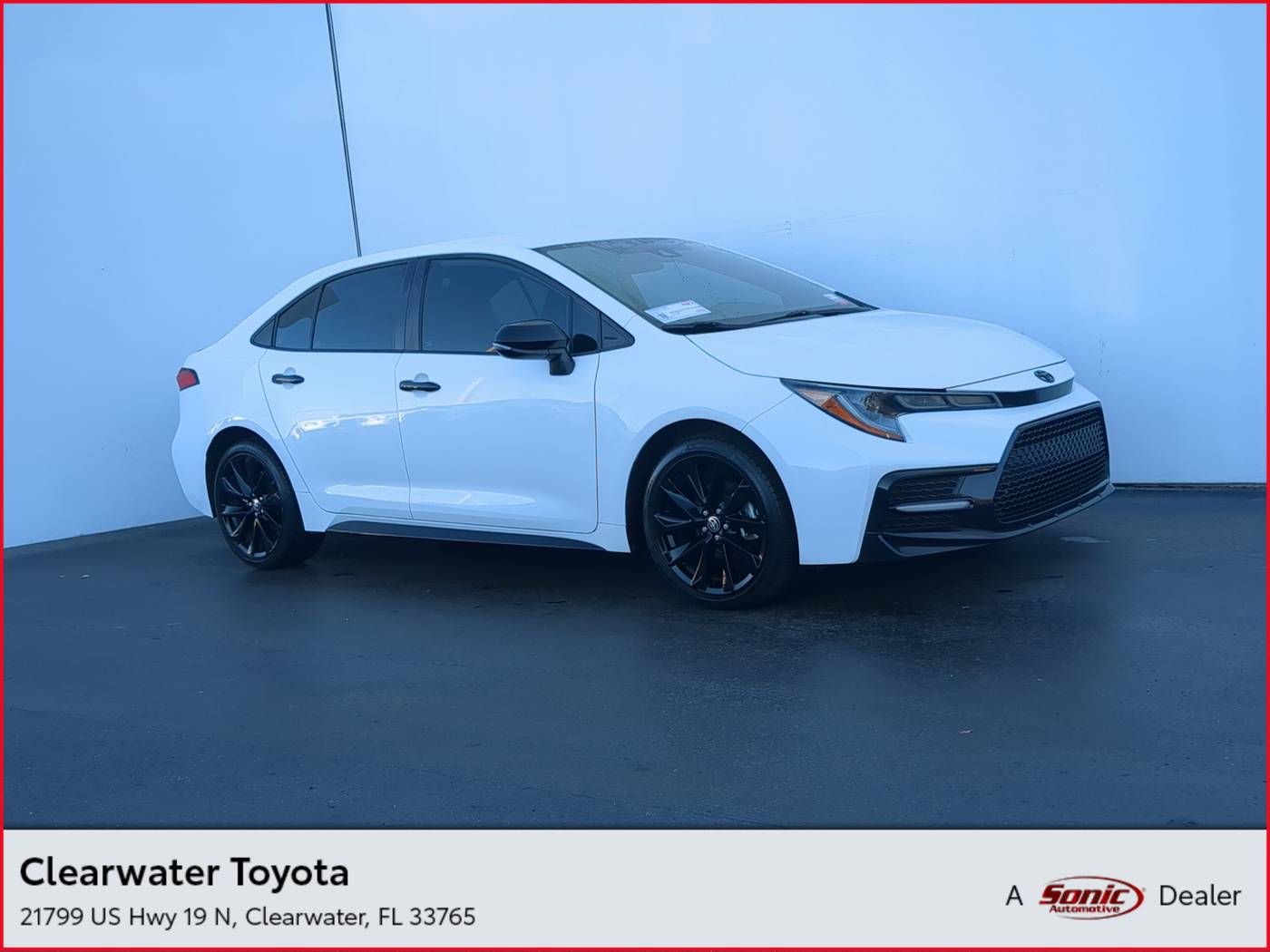 2022 Toyota Corolla SE Nightshade — Sedan — 33,607 mi — Clearwater, FL