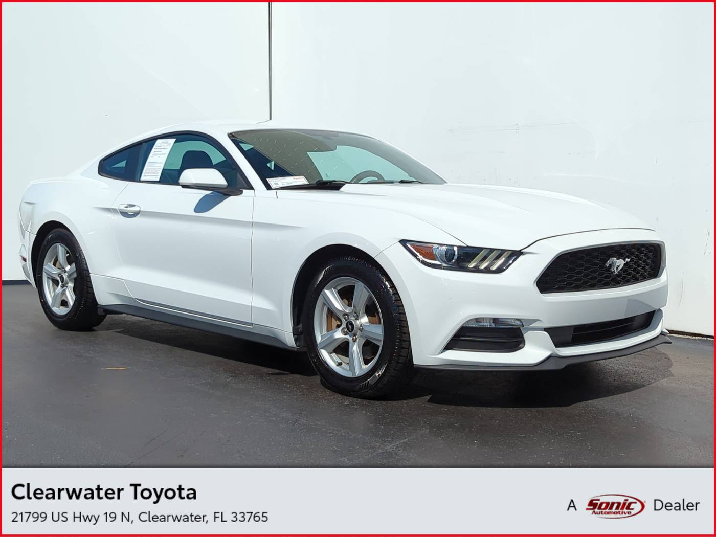 2016 Ford Mustang V6 — Coupe — 62,820 mi — Clearwater, FL