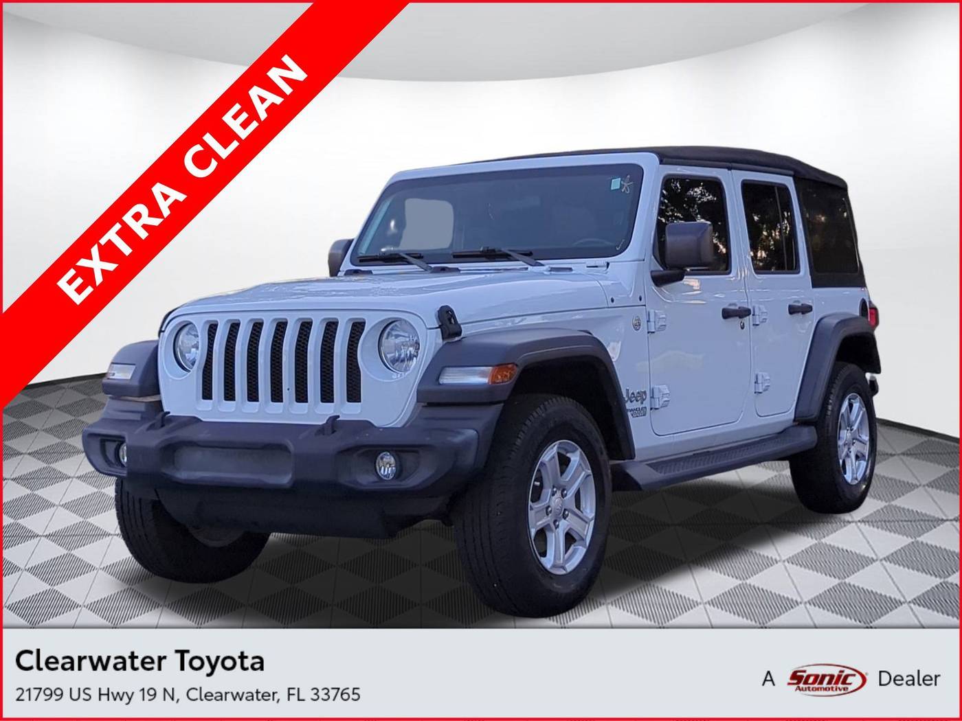 2019 Jeep Wrangler Sport S — SUV — 76,673 mi — Clearwater, FL