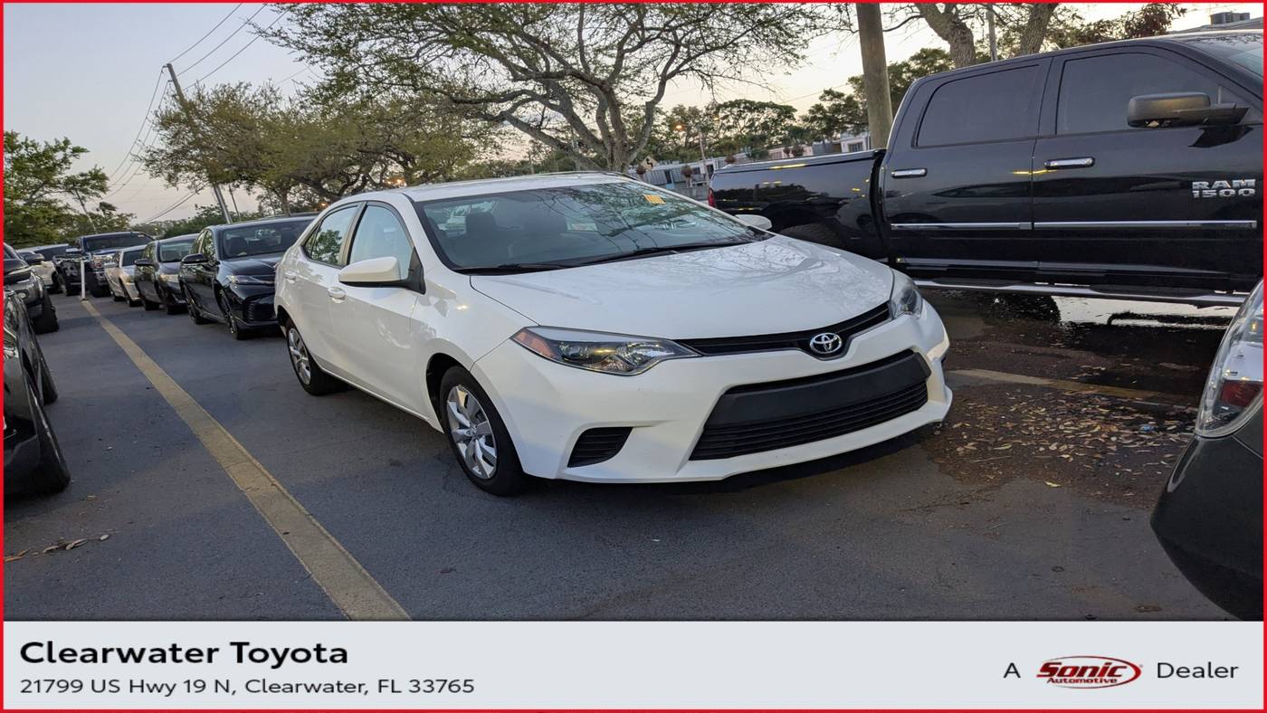 2014 Toyota Corolla LE — Sedan — 67,222 mi — Clearwater, FL