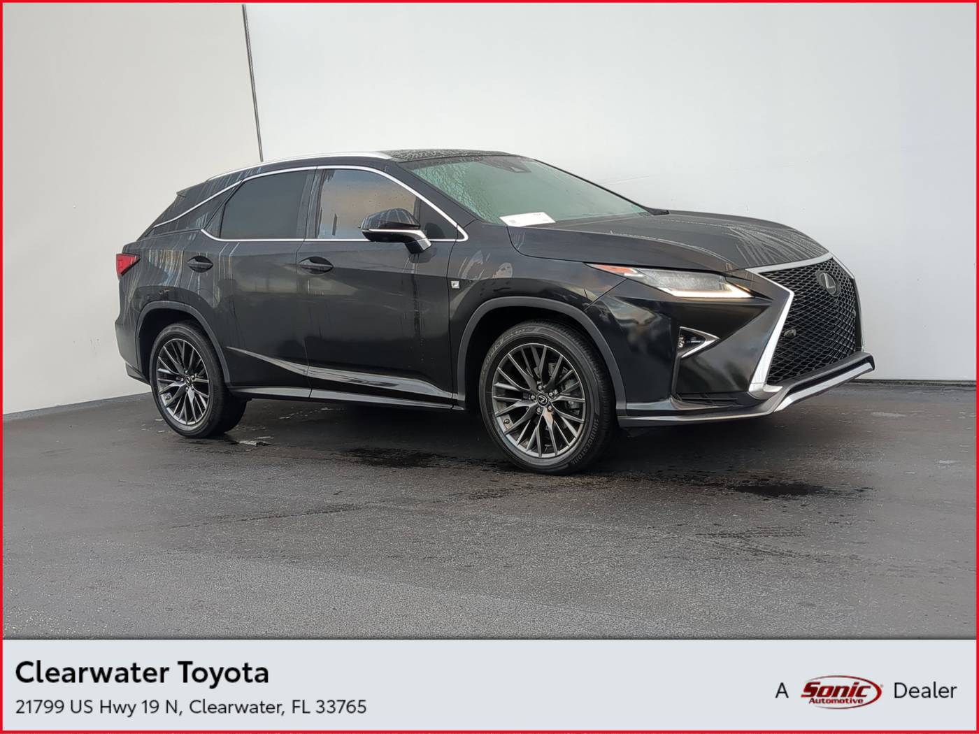 2016 Lexus RX RX 350 F Sport — SUV — 51,366 mi — Clearwater, FL