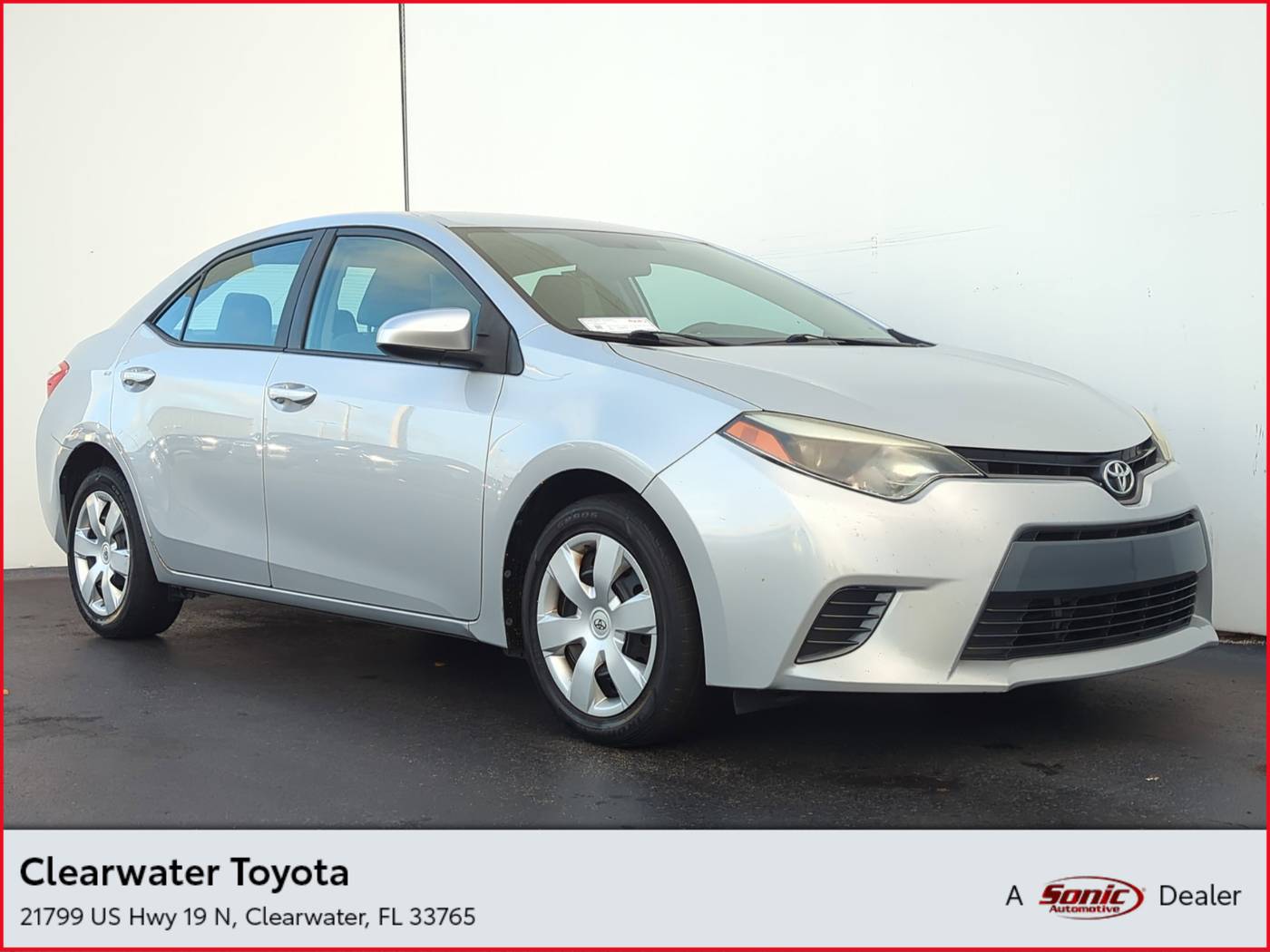 2015 Toyota Corolla LE — Sedan — 86,442 mi — Clearwater, FL