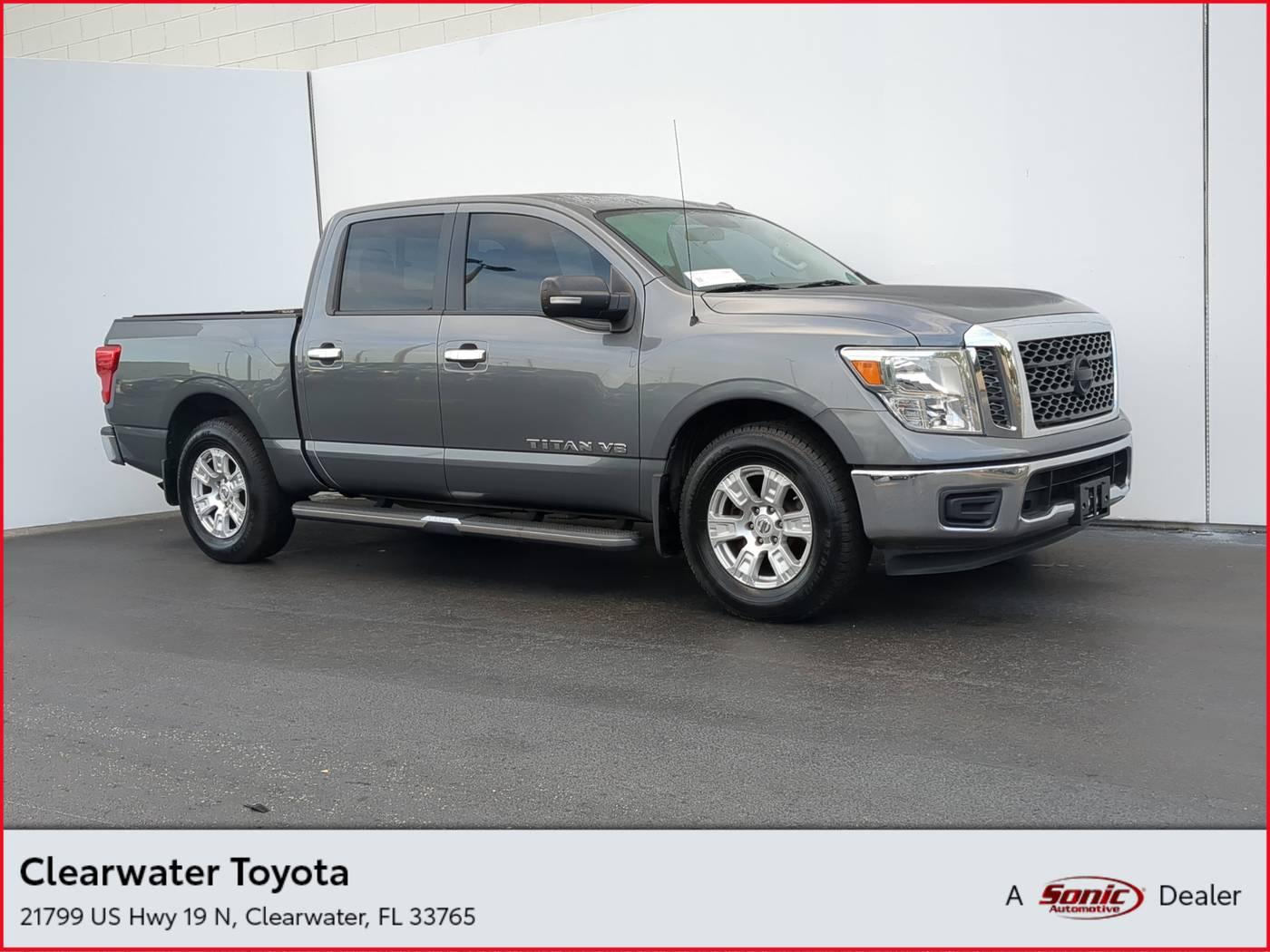 2018 Nissan Titan SV — Pickup Truck — 79,554 mi — Clearwater, FL