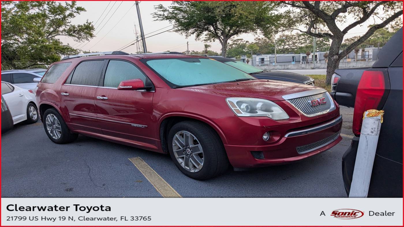 2012 GMC Acadia Denali — SUV — 69,685 mi — Clearwater, FL