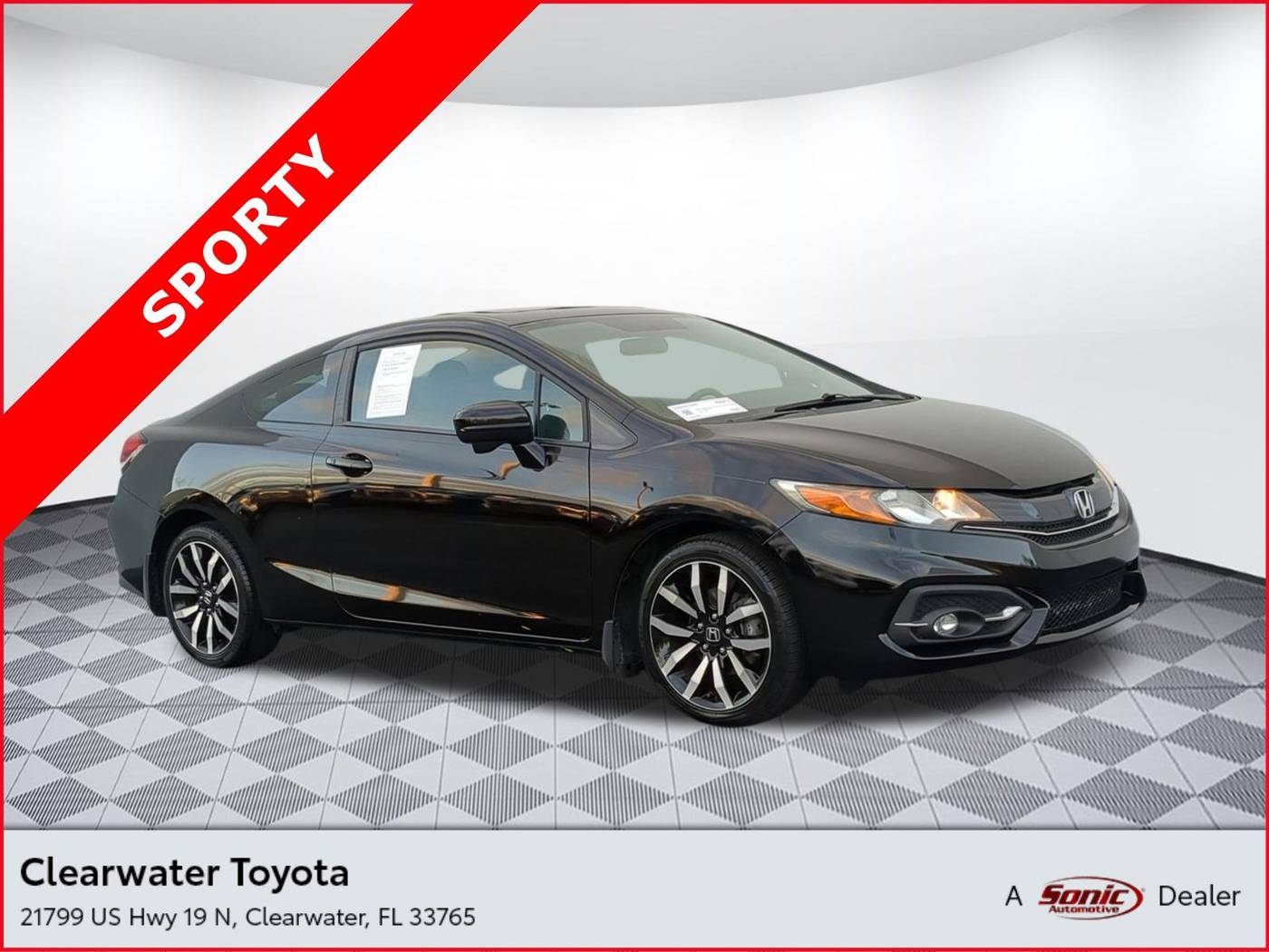 2015 Honda Civic EX-L — Coupe — 139,327 mi — Clearwater, FL