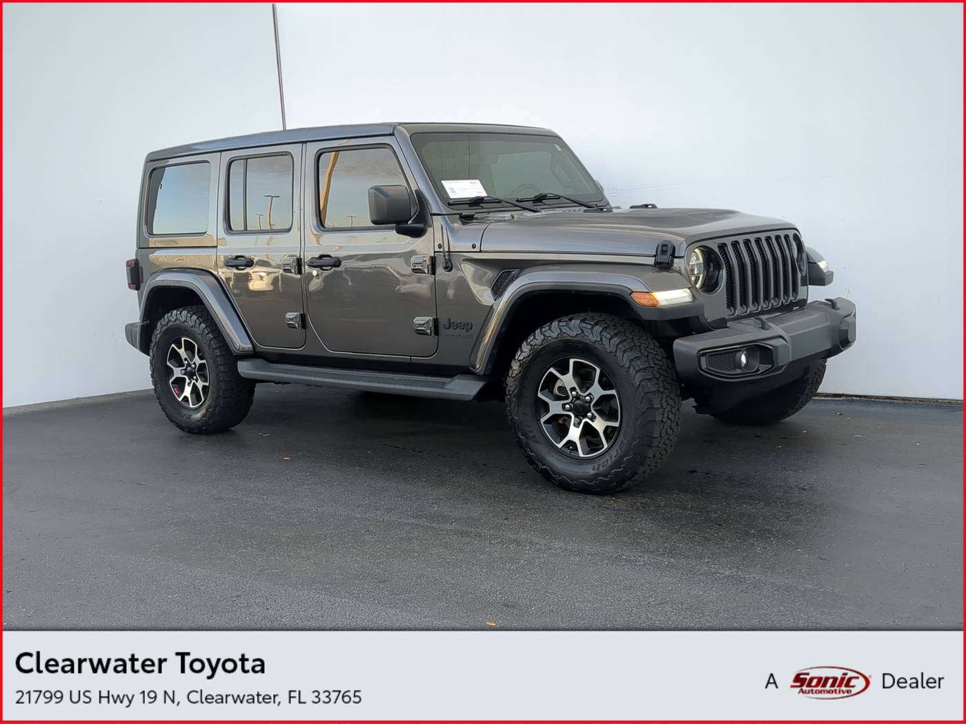 2021 Jeep Wrangler Sahara Altitude — SUV — 27,956 mi — Clearwater, FL