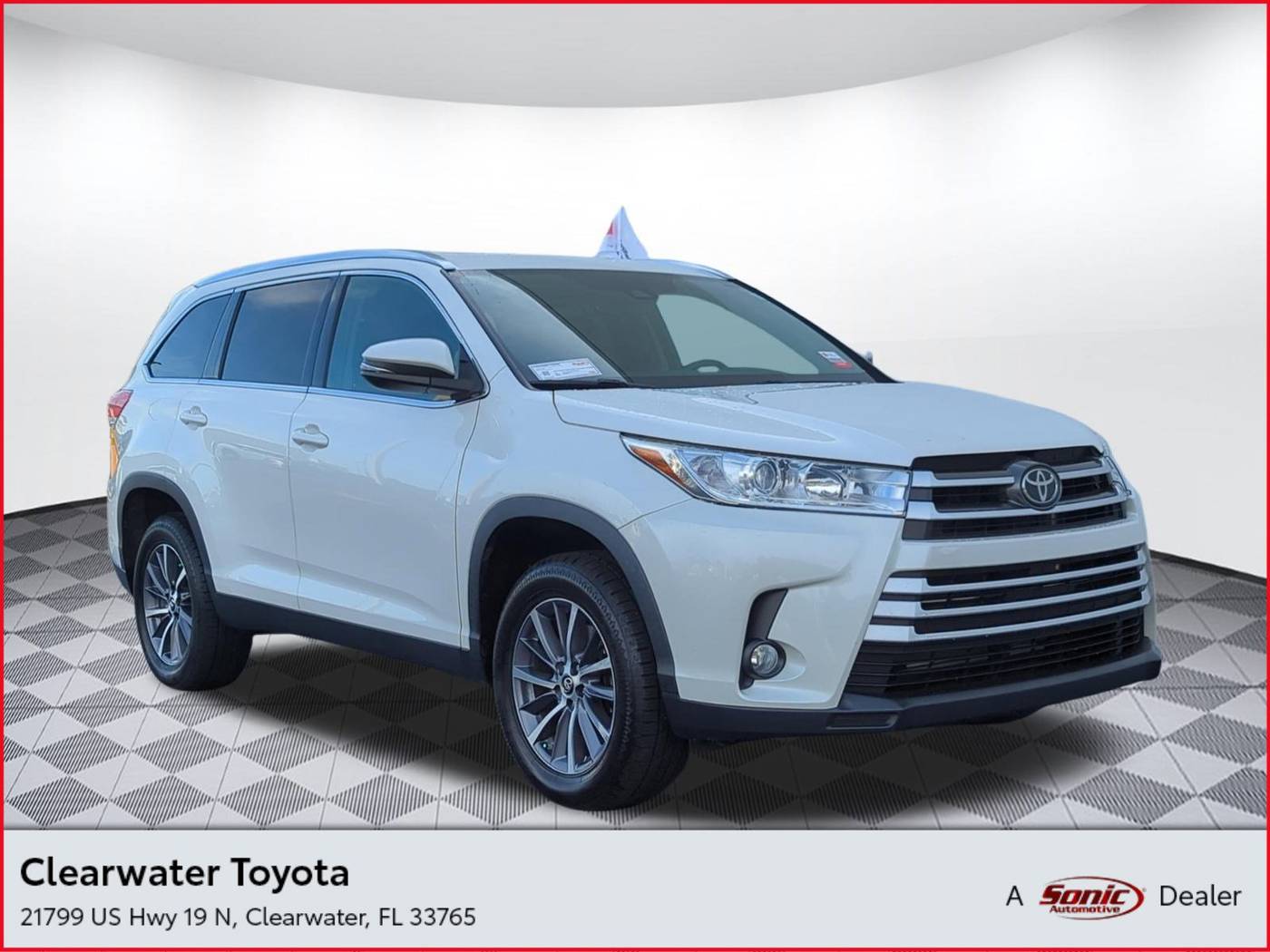 2019 Toyota Highlander XLE — SUV — 32,941 mi — Clearwater, FL