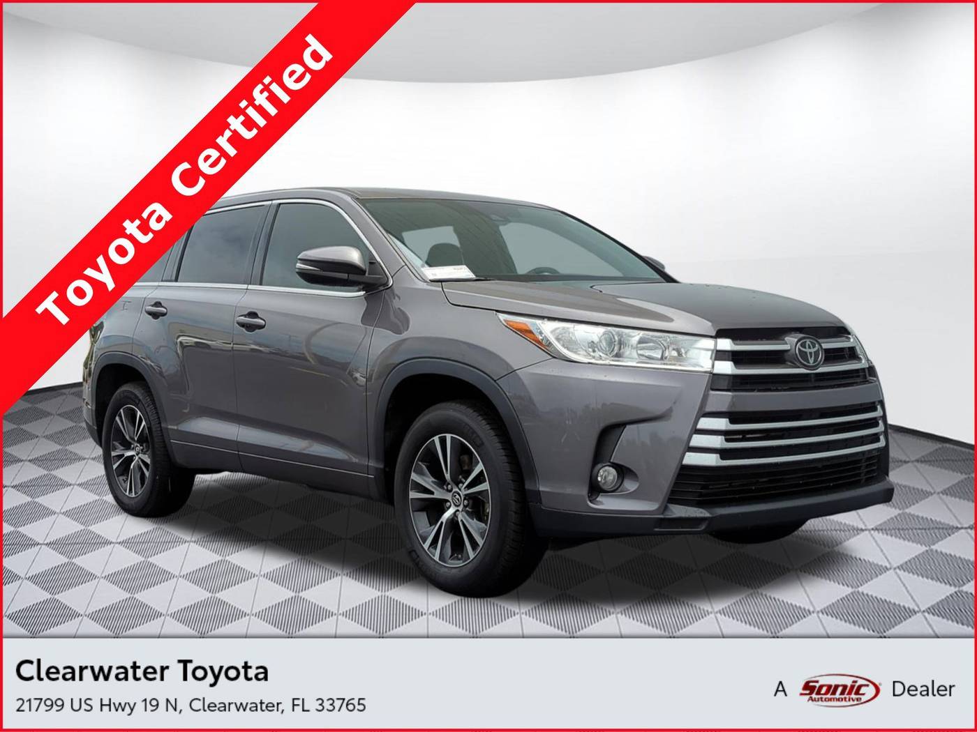 2018 Toyota Highlander LE V6 — SUV — 91,513 mi — Clearwater, FL