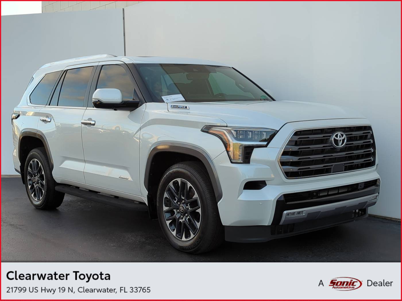 2025 Toyota Sequoia Limited — SUV — 3,711 mi — Clearwater, FL