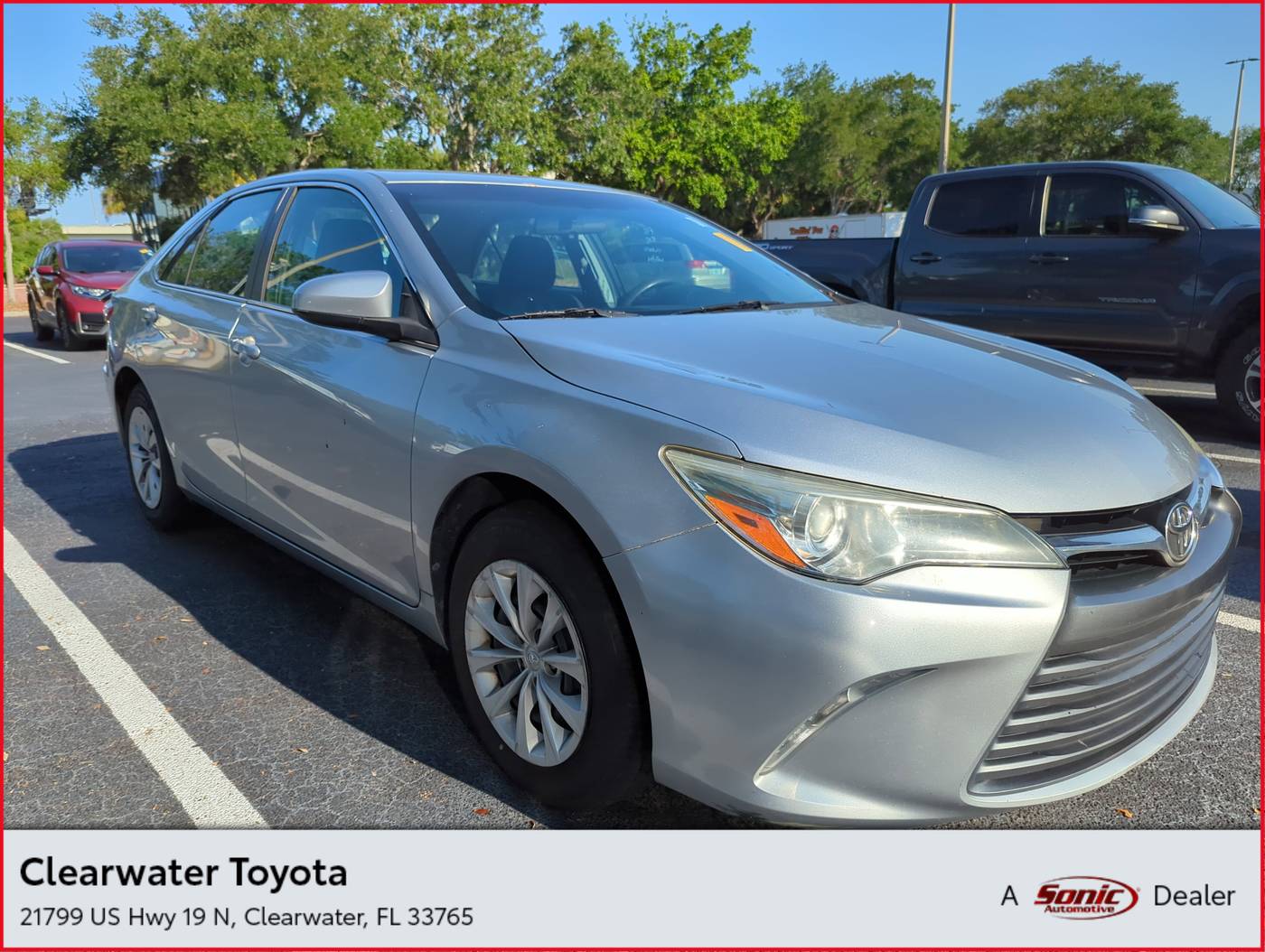 2015 Toyota Camry LE — Sedan — 140,288 mi — Clearwater, FL