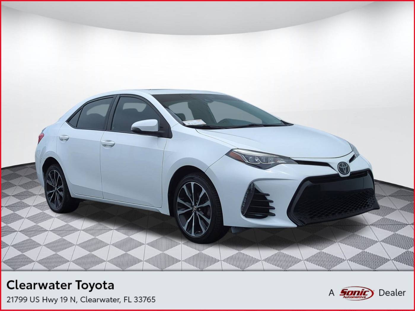 2017 Toyota Corolla SE — Sedan — 74,615 mi — Clearwater, FL