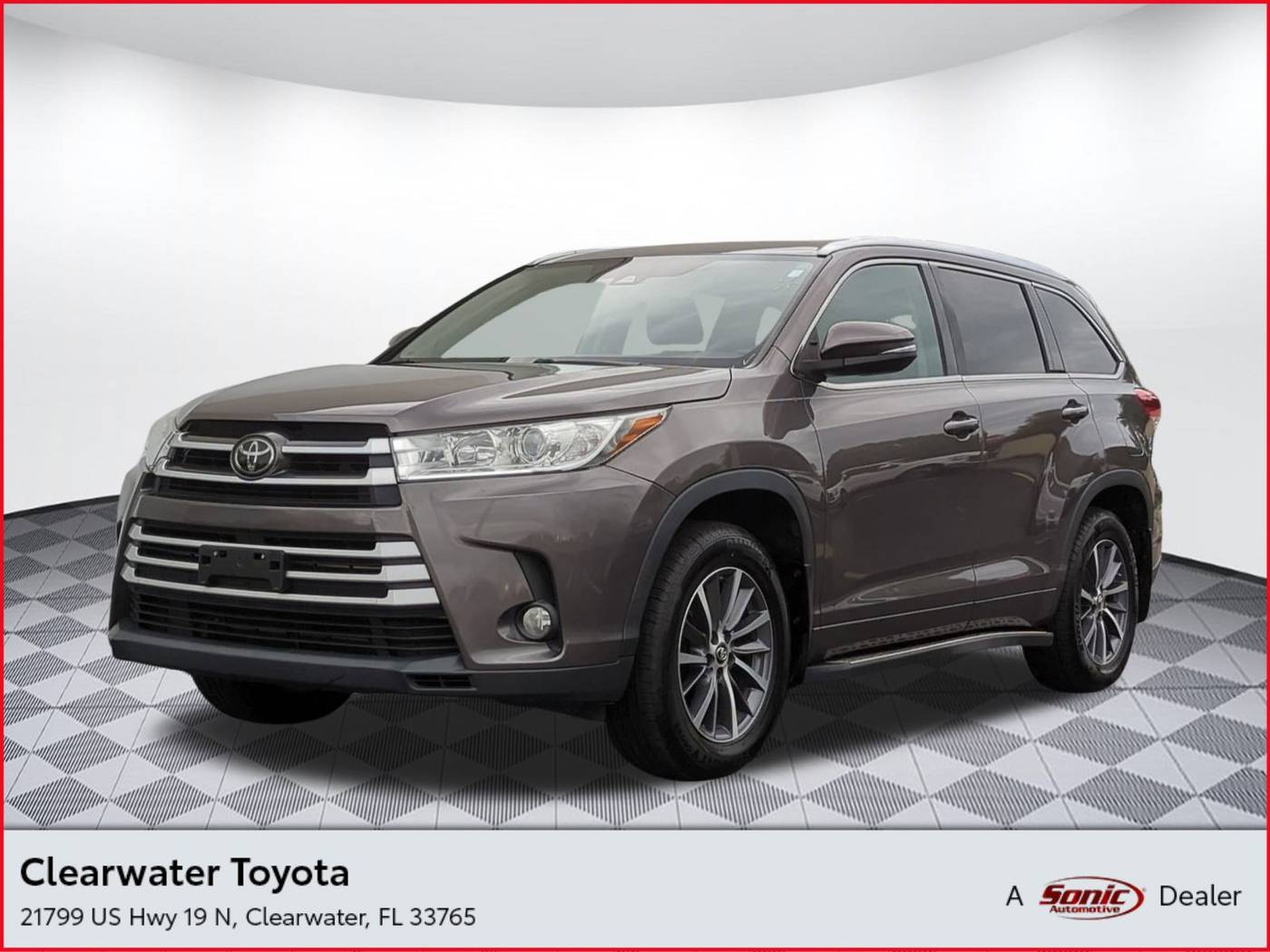 2017 Toyota Highlander XLE — SUV — 107,875 mi — Clearwater, FL