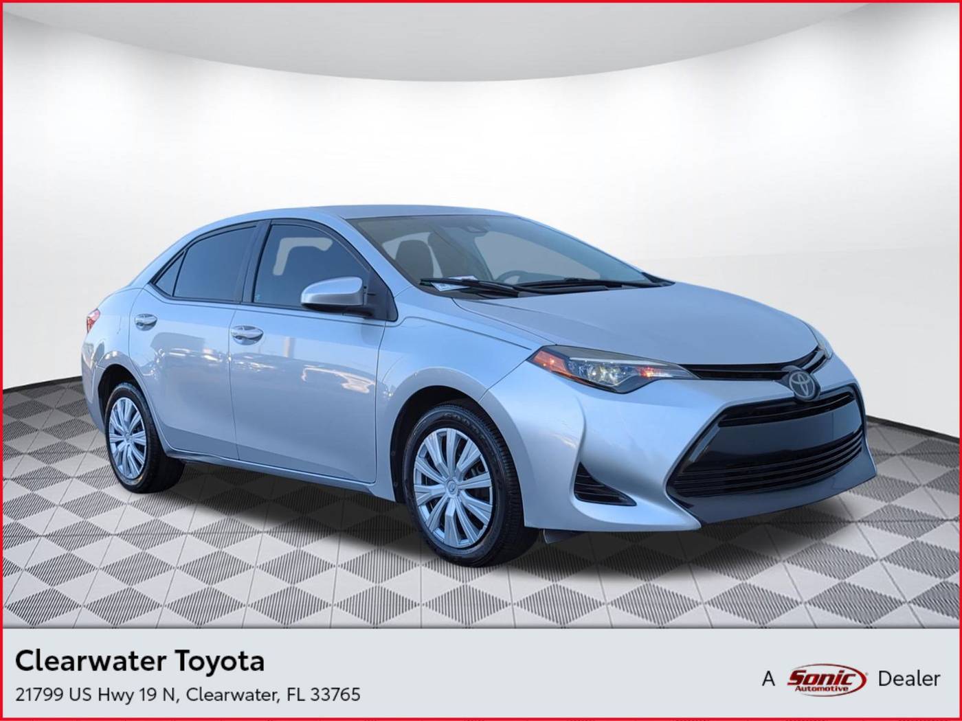 2017 Toyota Corolla LE — Sedan — 121,517 mi — Clearwater, FL