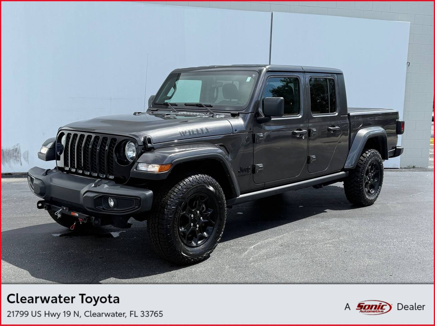2023 Jeep Gladiator Willys — Pickup Truck — 20,918 mi — Clearwater, FL