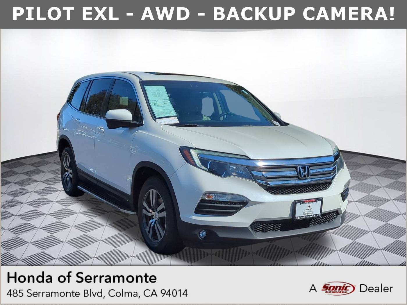 2017 Honda Pilot EX-L — SUV — 93,544 mi — Colma, CA