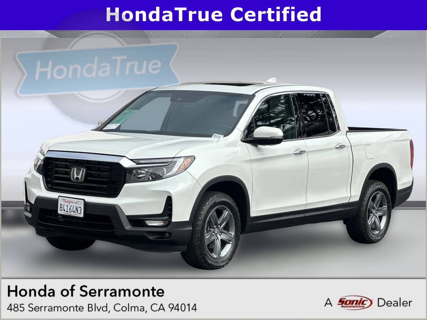 2022 Honda Ridgeline RTL-E — Pickup Truck — 28,016 mi — Colma, CA