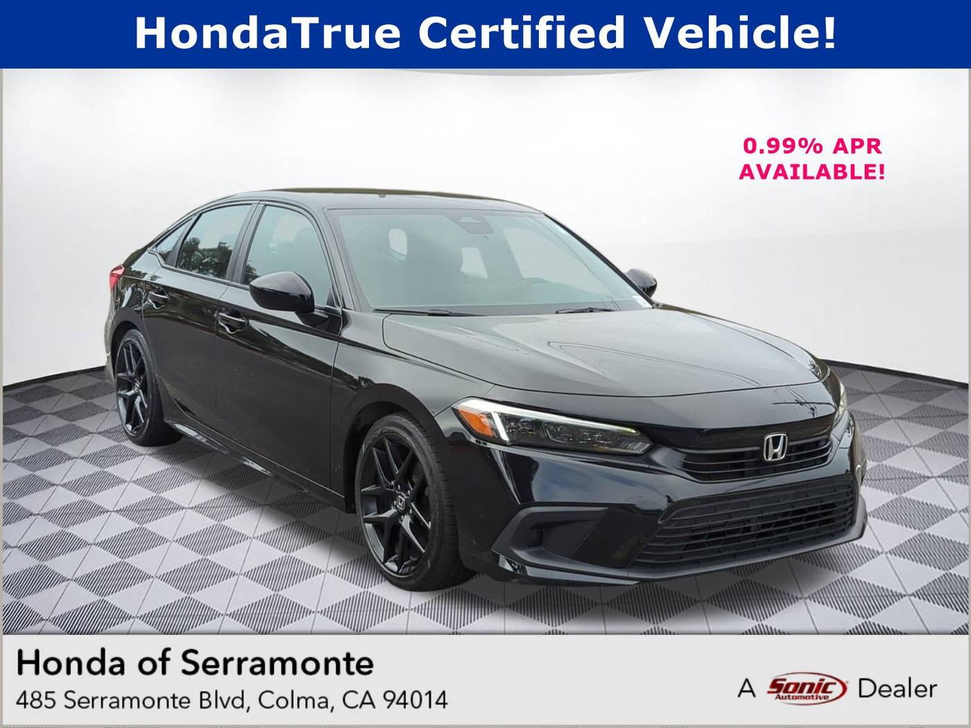 2022 Honda Civic Sport — Sedan — 38,055 mi — Colma, CA