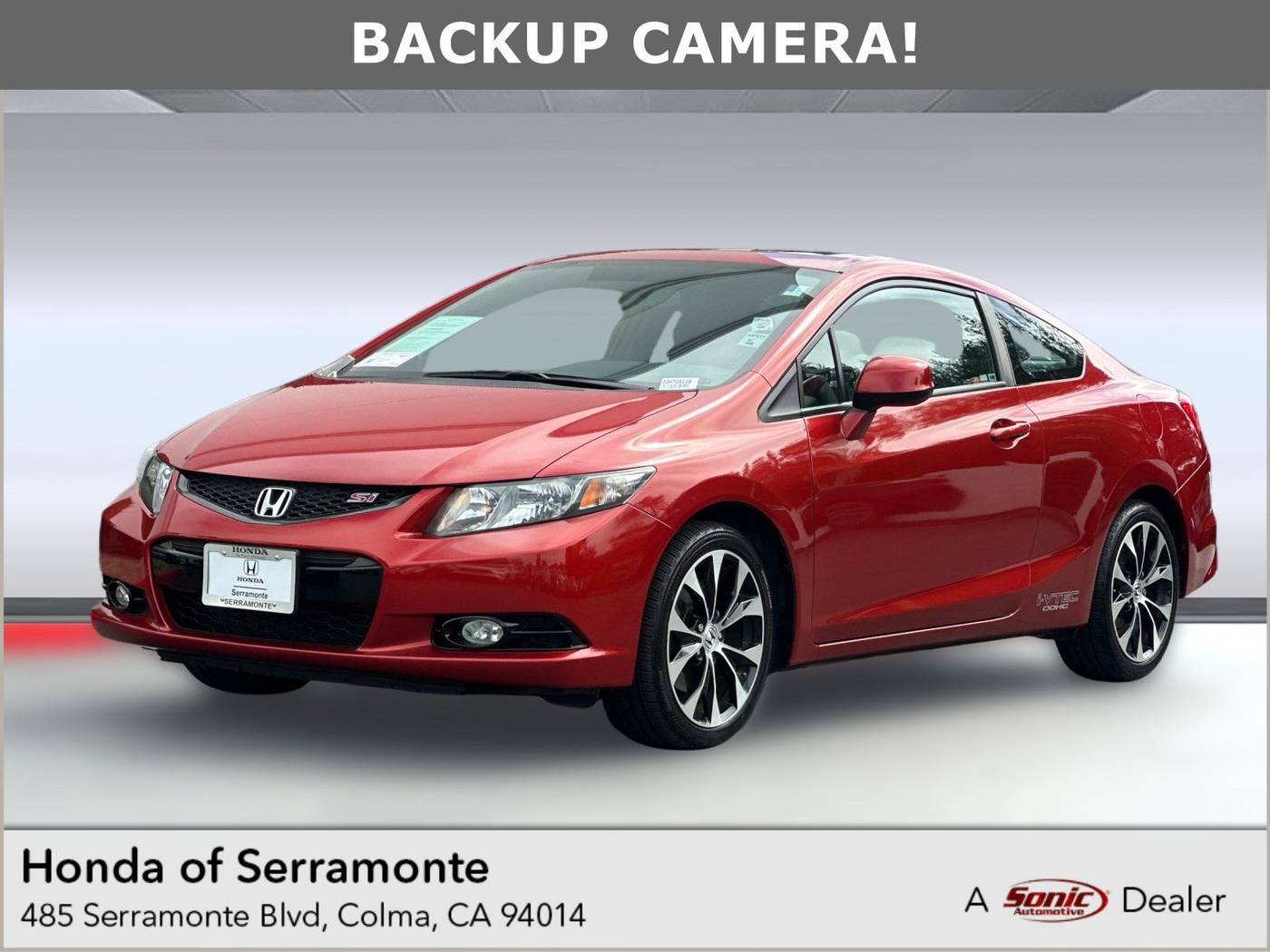 2013 Honda Civic Si — Coupe — 128,093 mi — Colma, CA