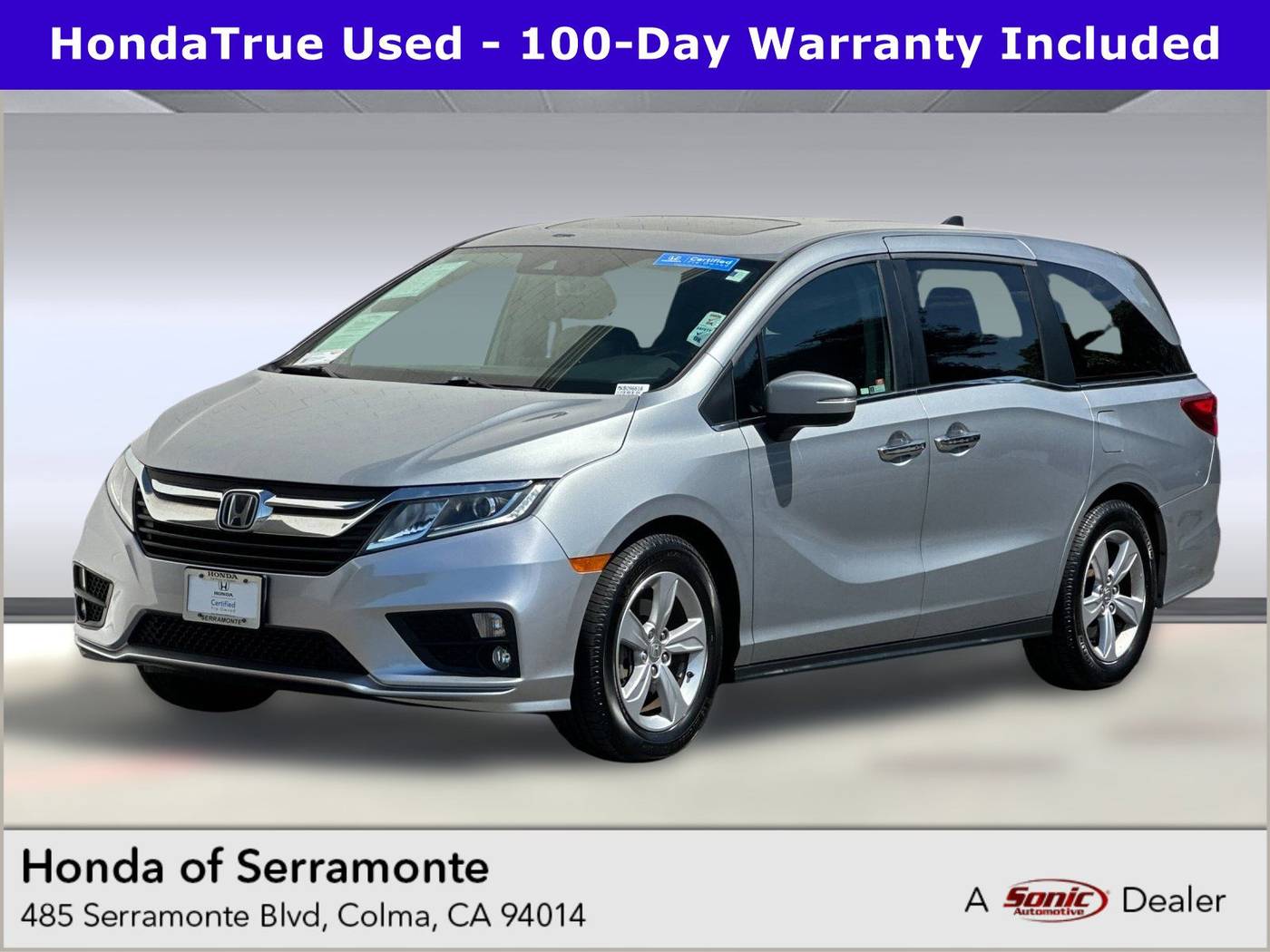 2019 Honda Odyssey EX-L — Minivan — 45,941 mi — Colma, CA