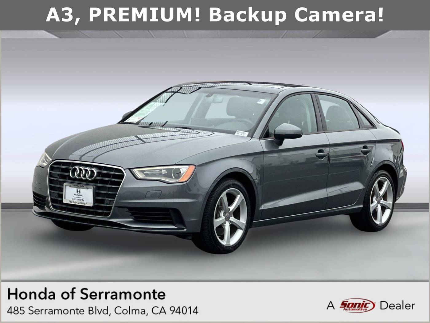 2016 Audi A3 Premium — Sedan — 31,199 mi — Colma, CA