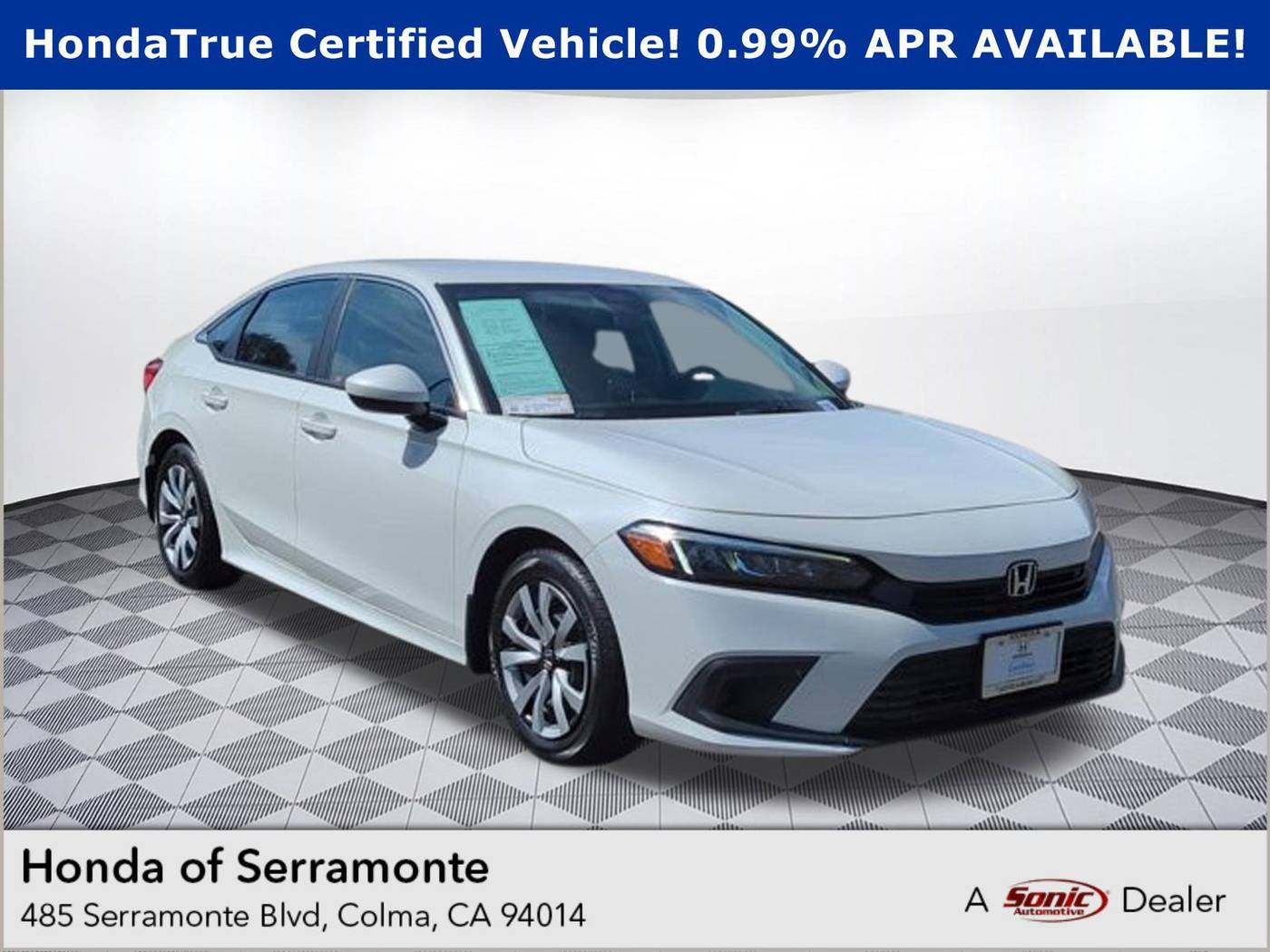 2024 Honda Civic LX — Sedan — 7,322 mi — Colma, CA