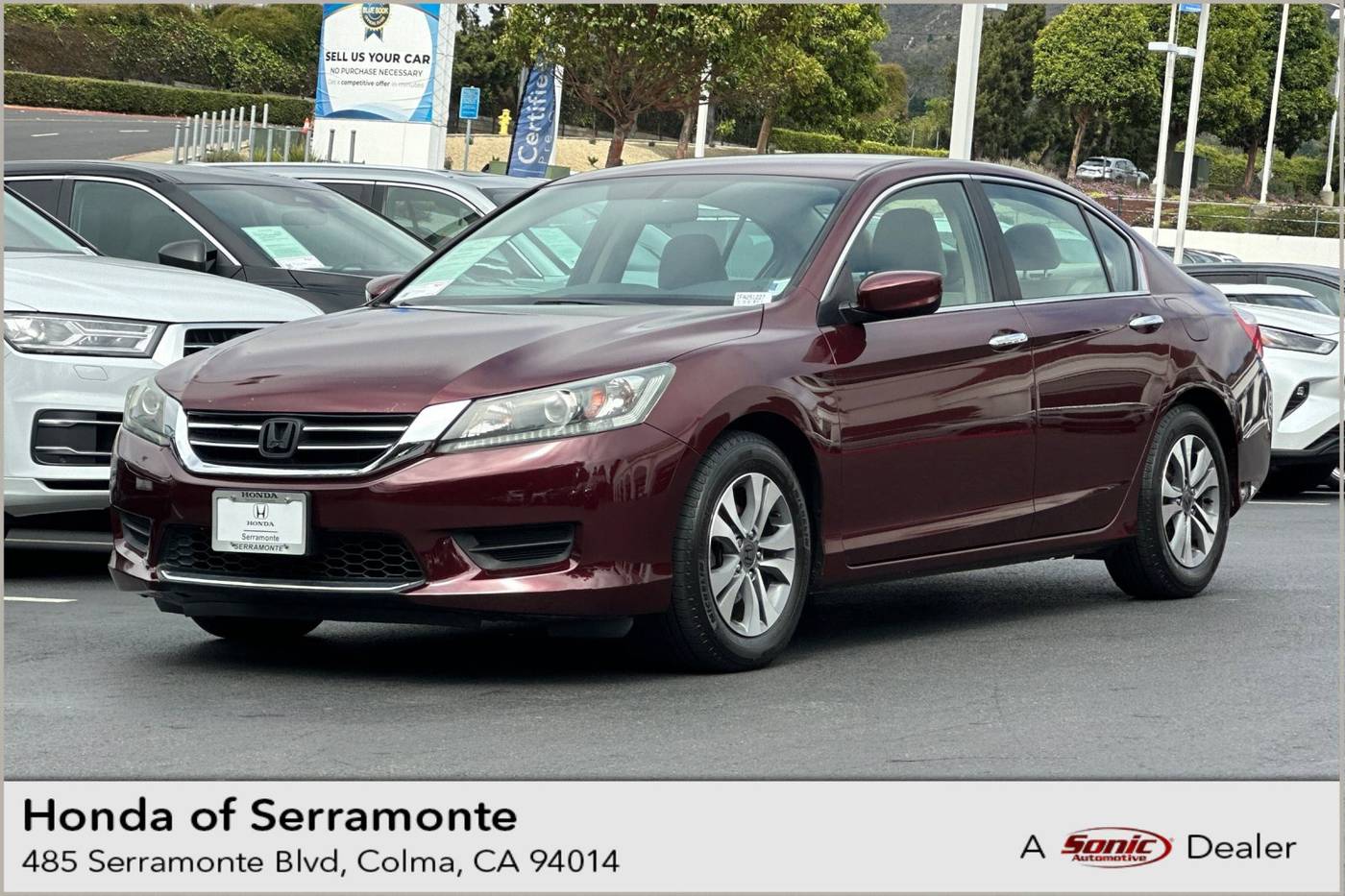 2015 Honda Accord LX — Sedan — 85,003 mi — Colma, CA