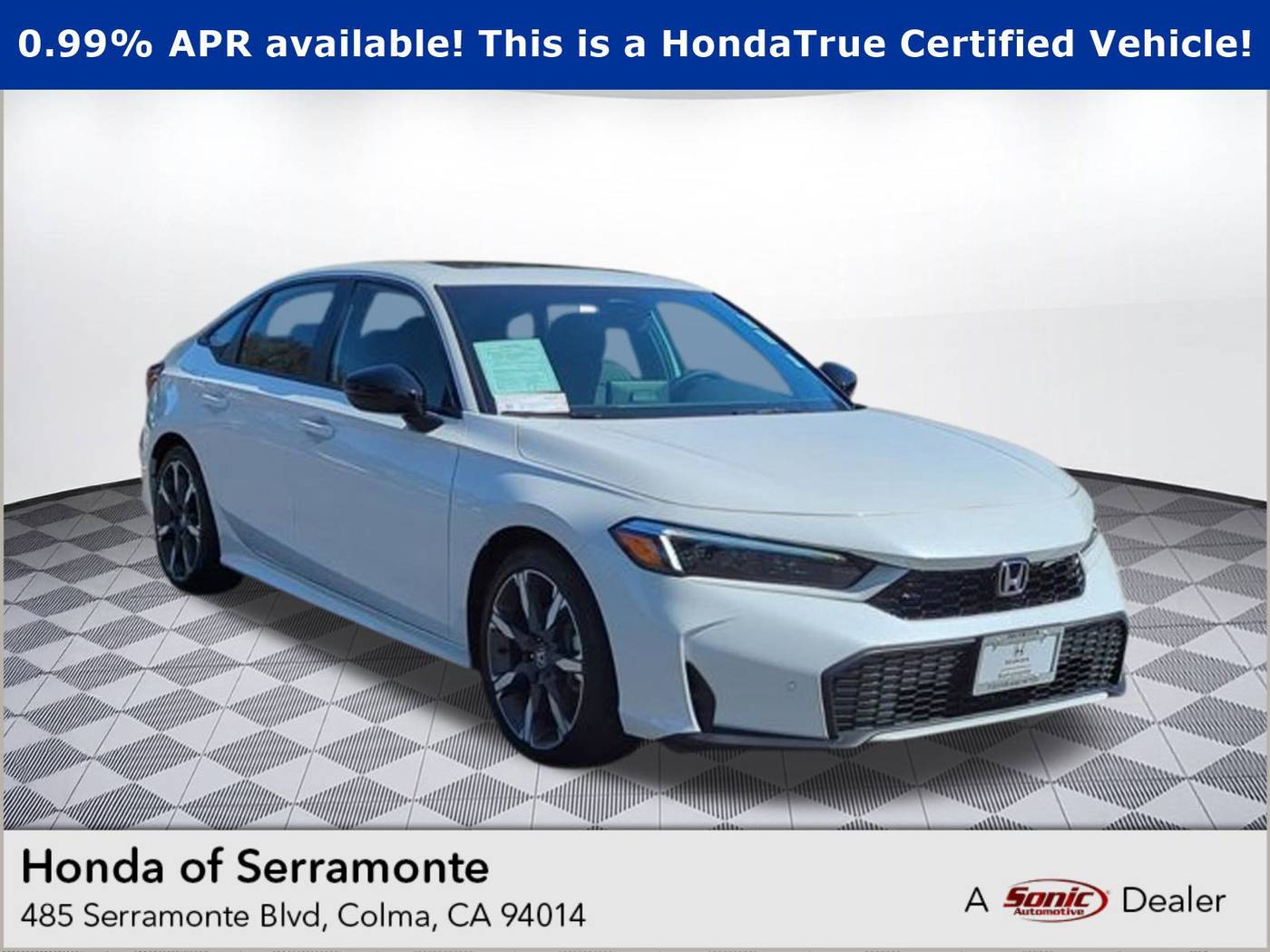 2025 Honda Civic Hybrid Sport — Sedan — 194 mi — Colma, CA