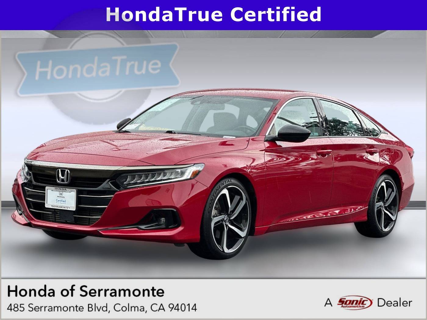 2021 Honda Accord Sport SE — Sedan — 45,603 mi — Colma, CA