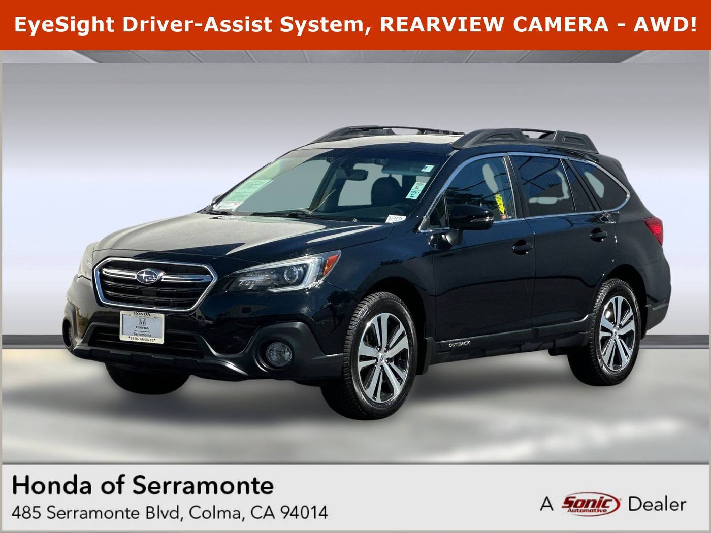 2019 Subaru Outback 3.6R Limited — SUV — 51,450 mi — Colma, CA
