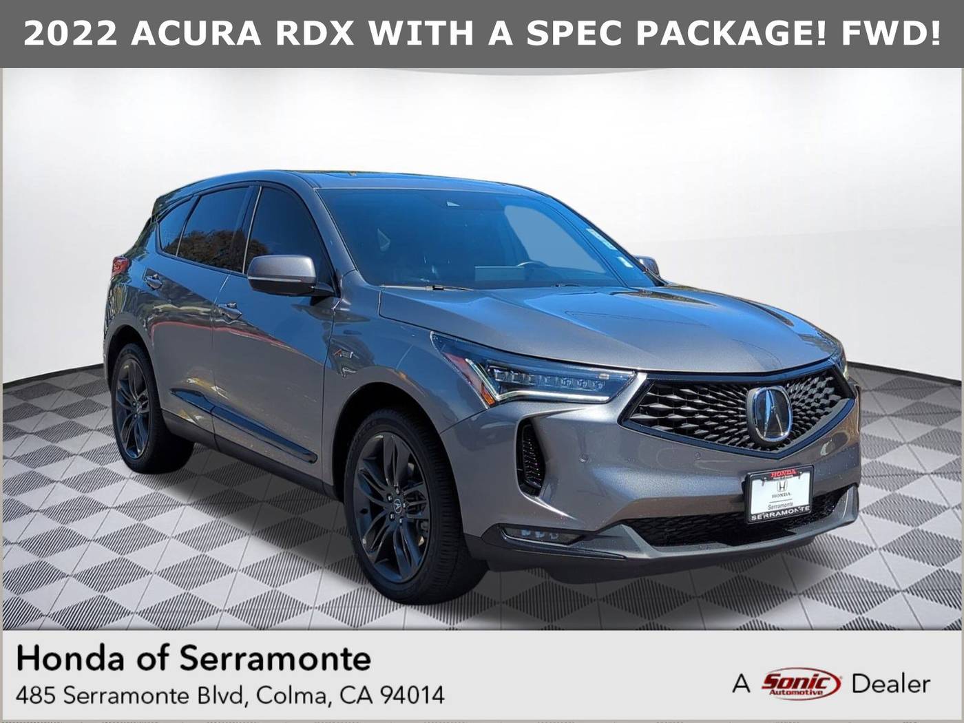2022 Acura RDX A-Spec Package — SUV — 38,231 mi — Colma, CA