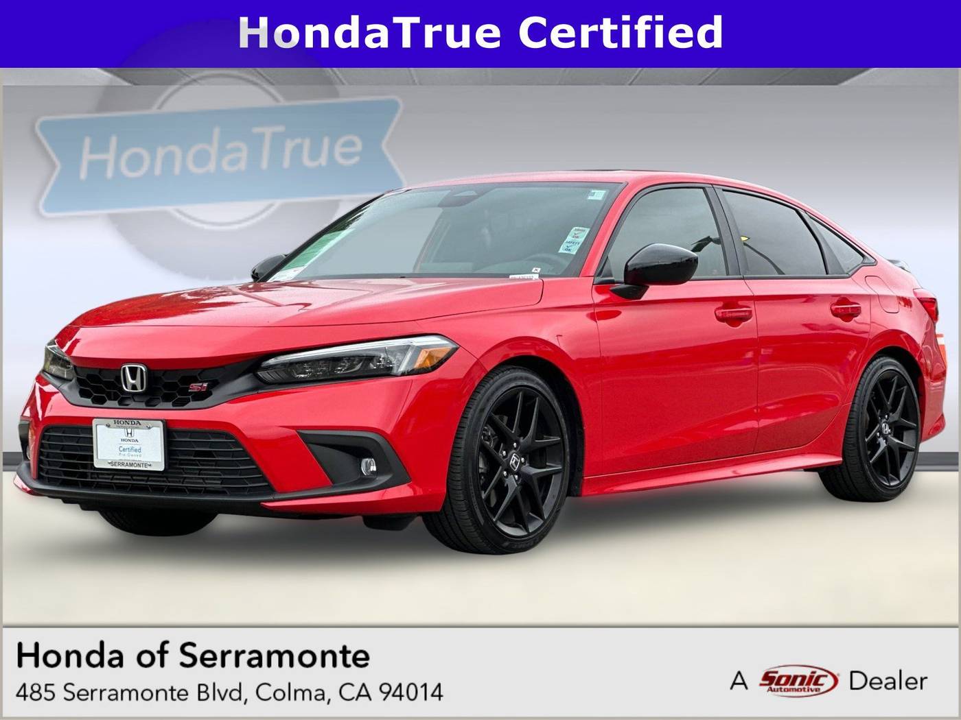 2024 Honda Civic Si — Sedan — 12,742 mi — Colma, CA