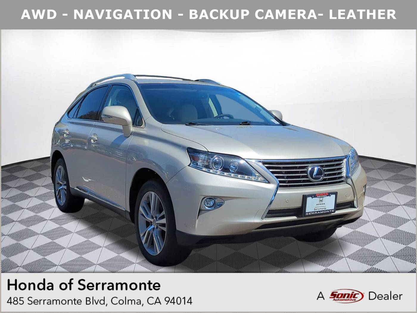 2015 Lexus RX RX 350 — SUV — 99,771 mi — Colma, CA
