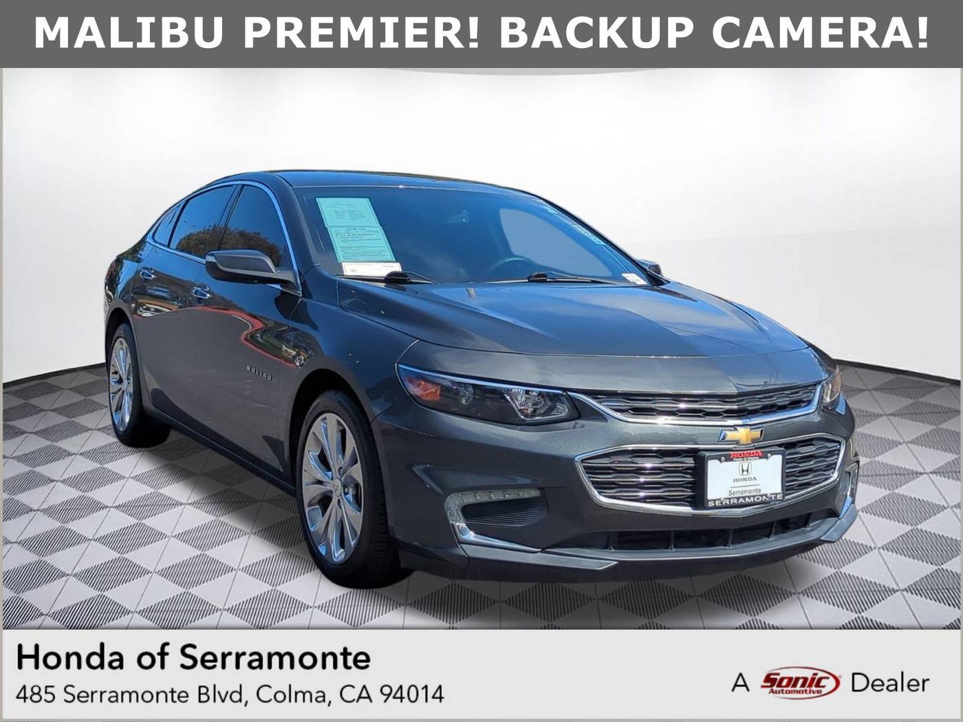 2017 Chevrolet Malibu Premier — Sedan — 66,208 mi — Colma, CA