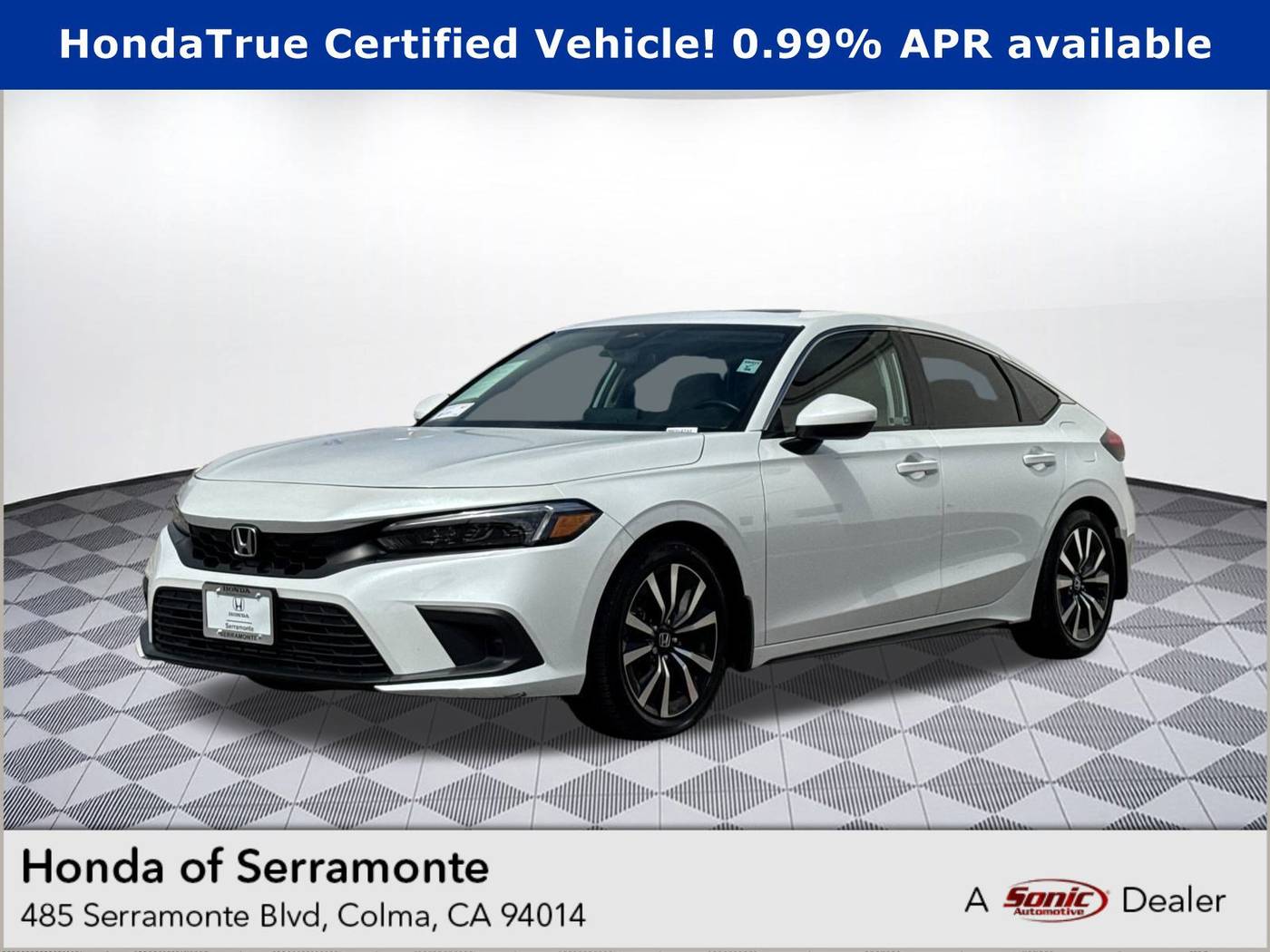 2023 Honda Civic EX-L — Hatchback — 17,420 mi — Colma, CA