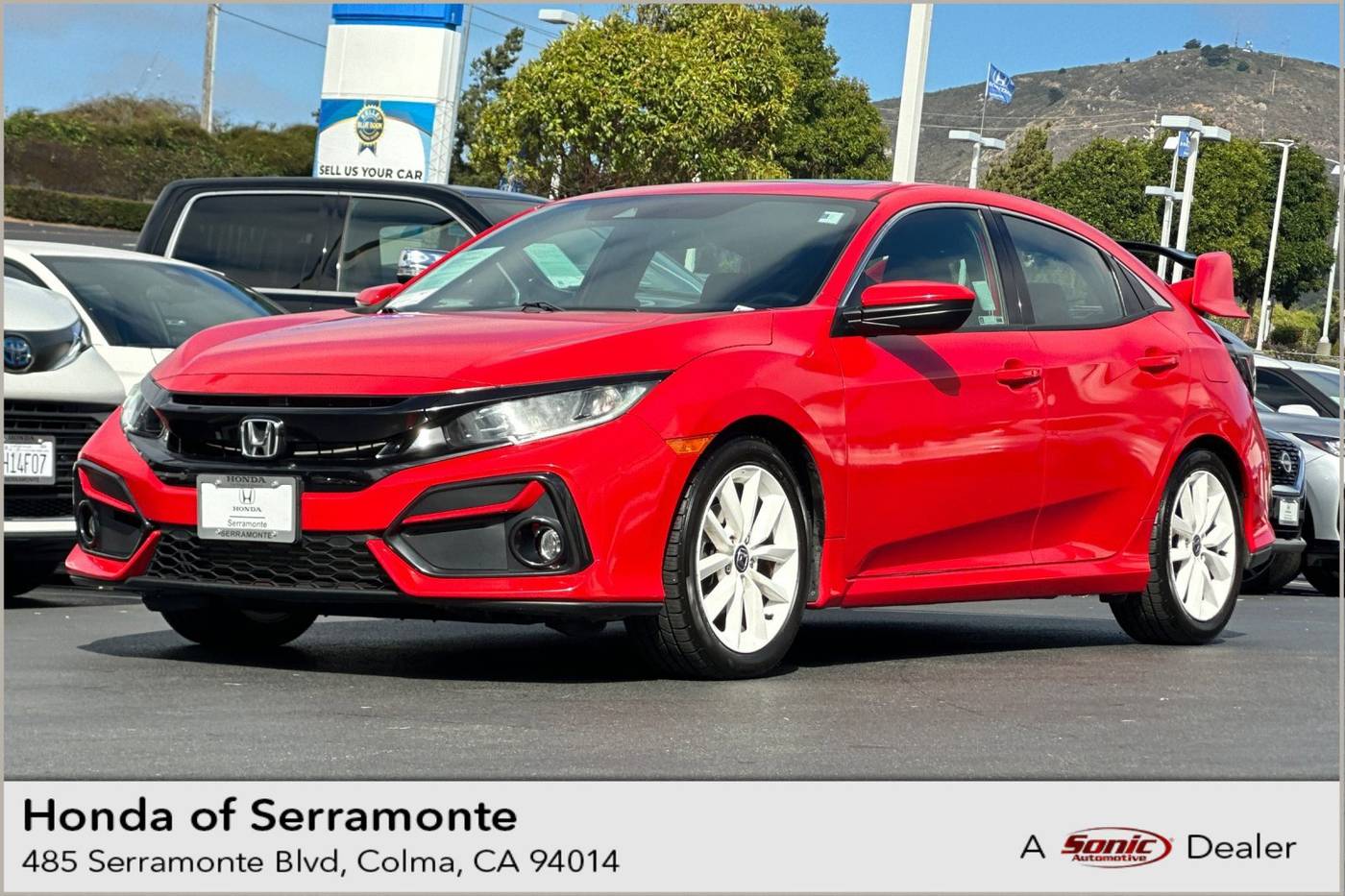 2020 Honda Civic EX — Hatchback — 103,218 mi — Colma, CA