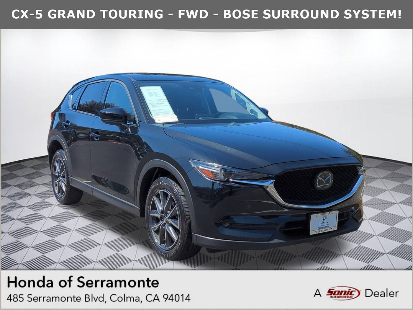 2018 Mazda CX-5 Grand Touring — SUV — 27,104 mi — Colma, CA