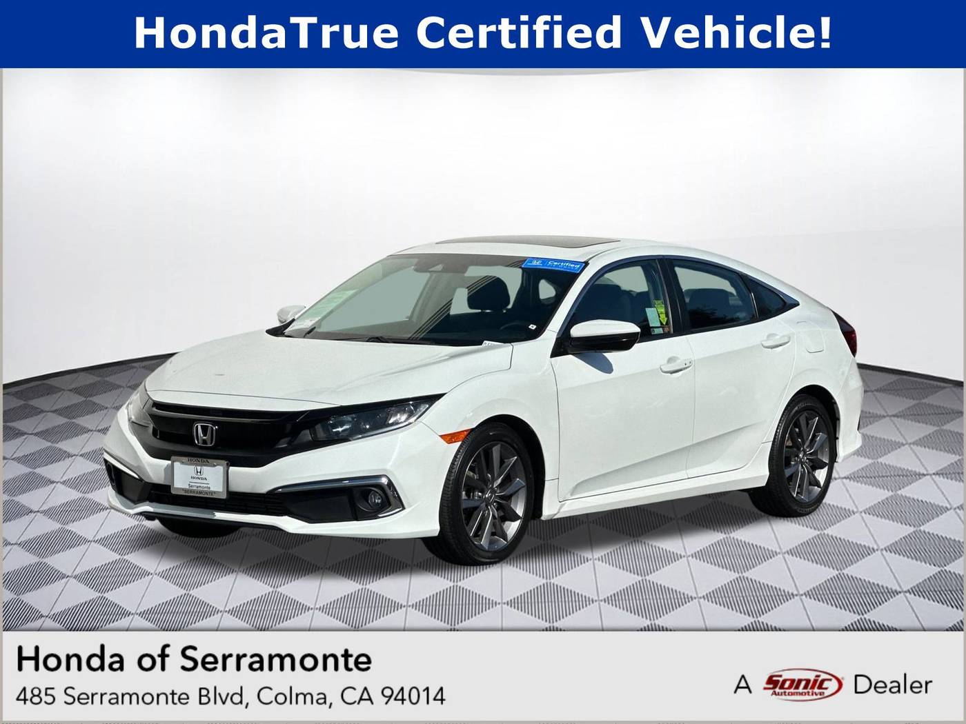 2020 Honda Civic EX — Sedan — 45,778 mi — Colma, CA