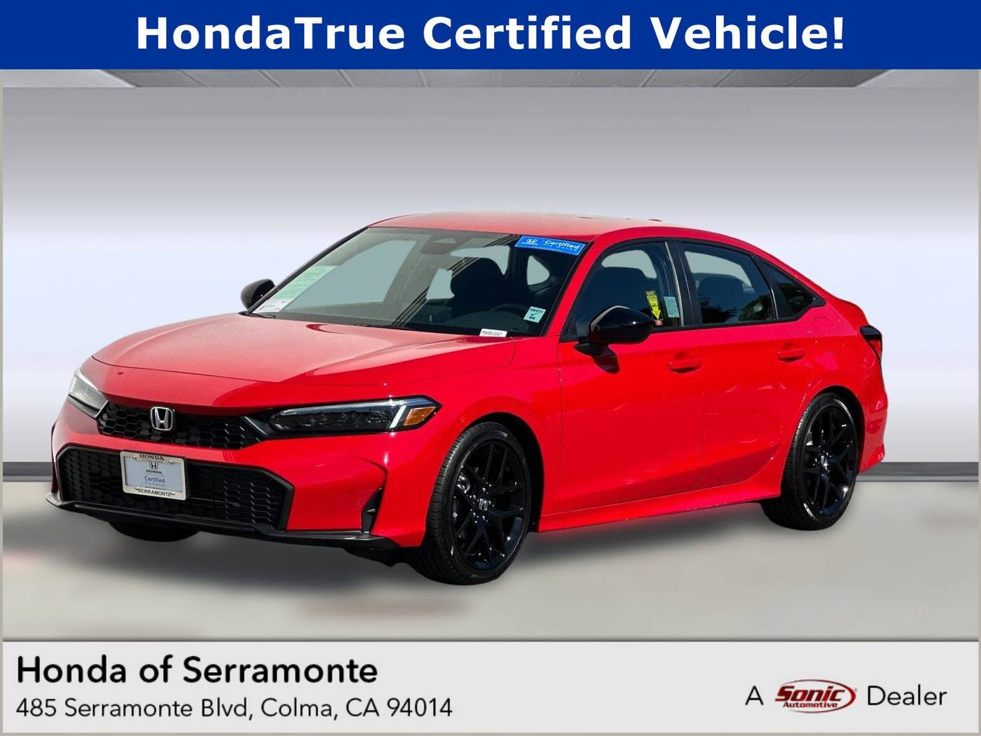 2025 Honda Civic Sport — Sedan — 2,778 mi — Colma, CA