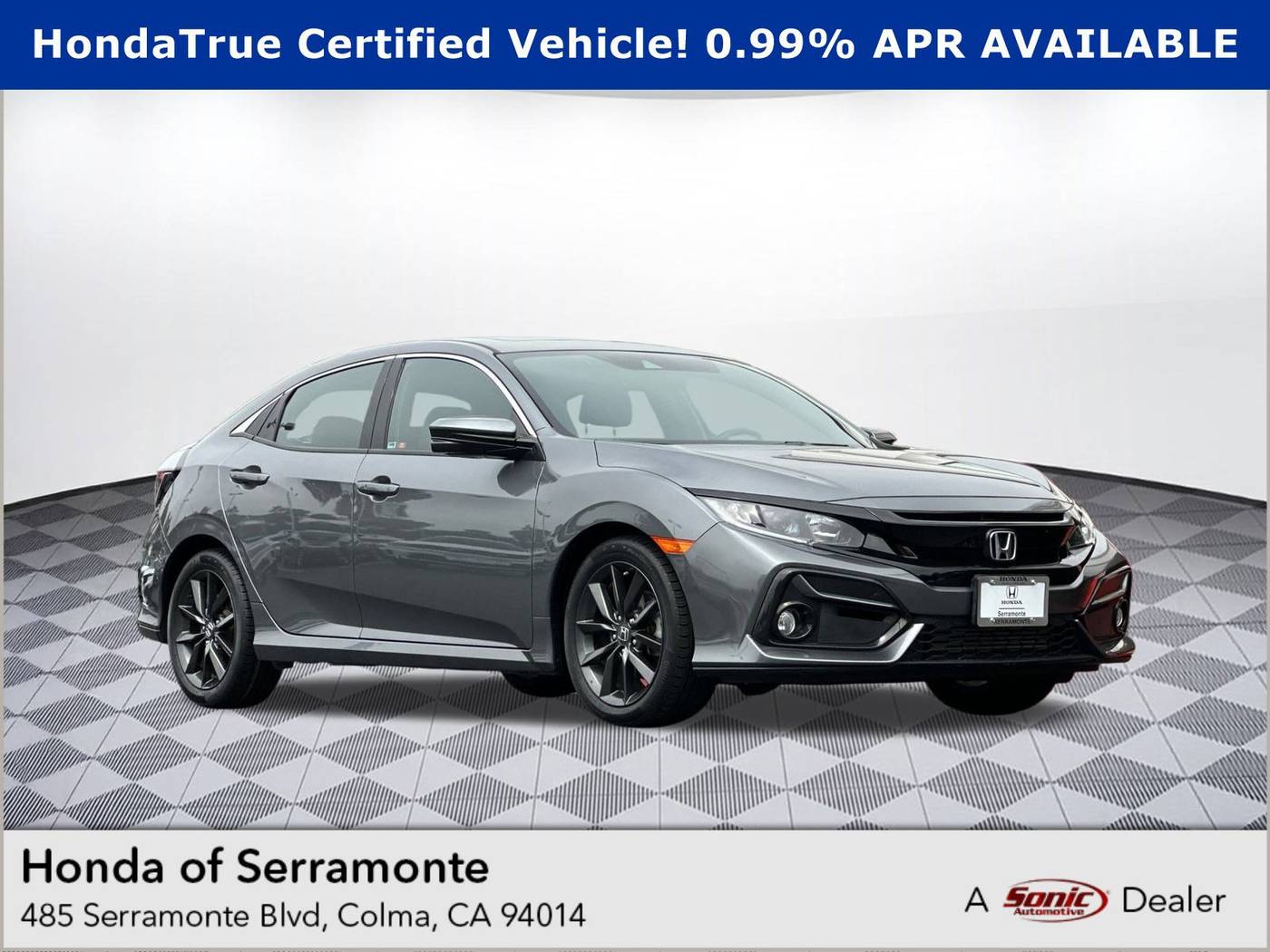 2021 Honda Civic EX — Hatchback — 21,214 mi — Colma, CA