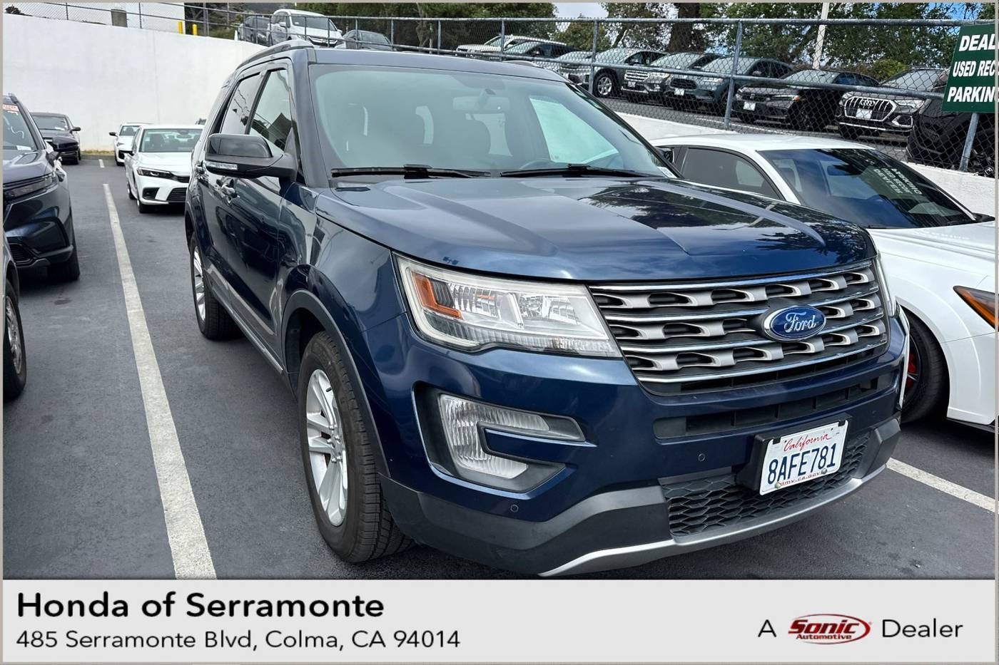 2017 Ford Explorer XLT — SUV — 80,080 mi — Colma, CA