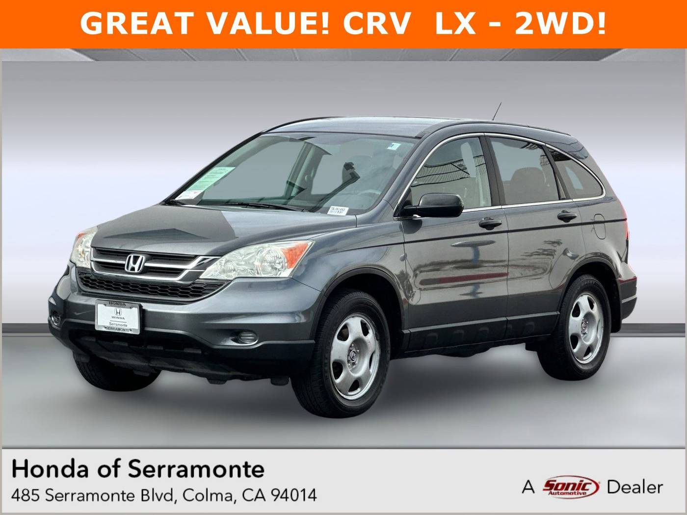 2011 Honda CR-V LX — SUV — 103,816 mi — Colma, CA